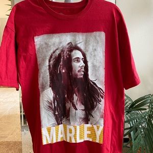 bob marley t shirt size large